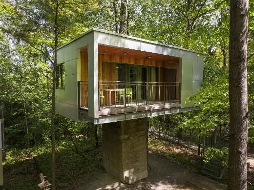 Haus am Fundament